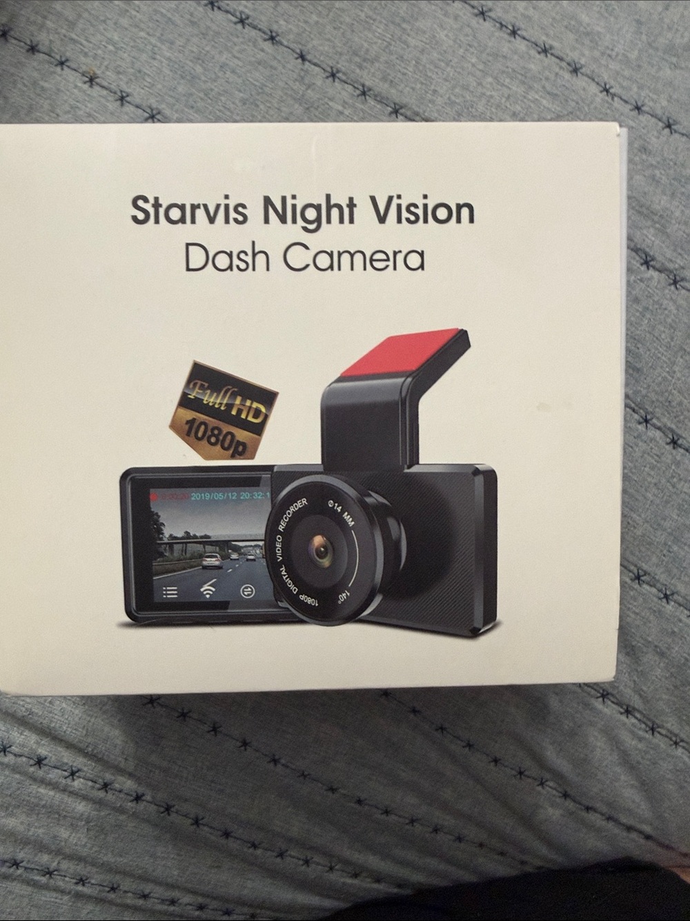 Dash Camera - Black with Red Accent